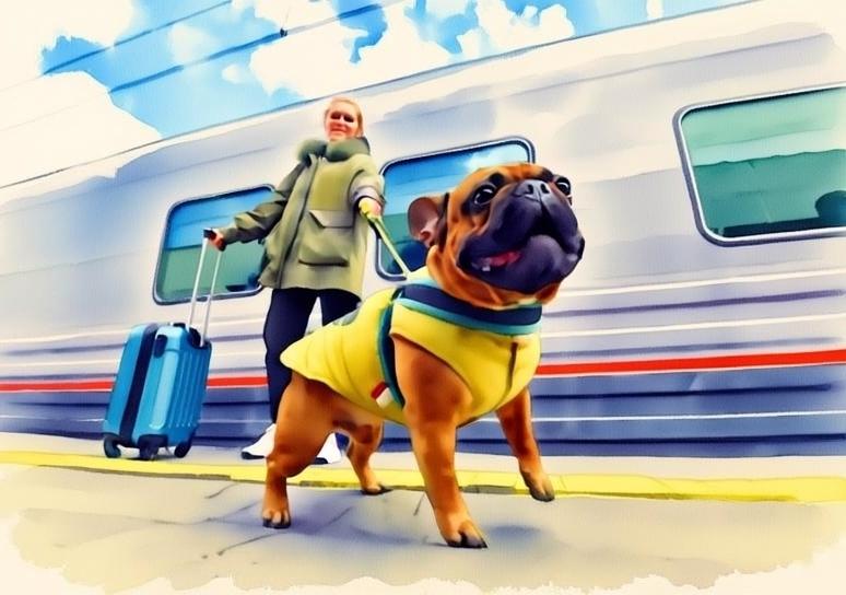Как поймать билет на поезд с животными